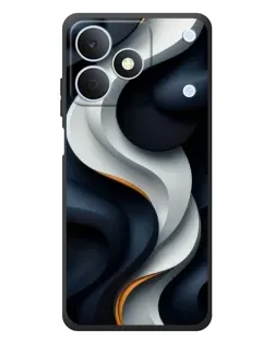 Чохол для Realme Note 80 з картинкою «Об'ємні чорно-білі стрічки» Чохол для Realme Note 80 з картинкою «Об'ємні чорно-білі стрічки»