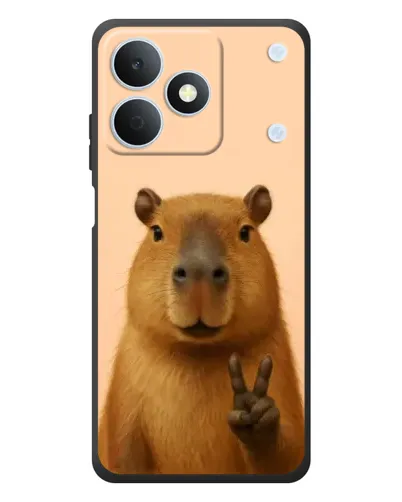 Чехол для Realme Note 80 с картинкой «Капибара виктория» Чехол для Realme Note 80 с картинкой «Капибара виктория»
