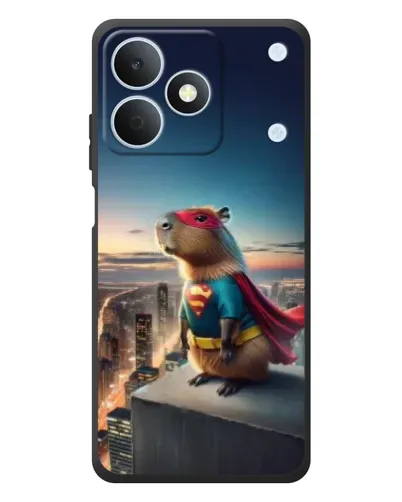 Чехол для Realme Note 80 с картинкой «Капи-мен супергерой» Чехол для Realme Note 80 с картинкой «Капи-мен супергерой»