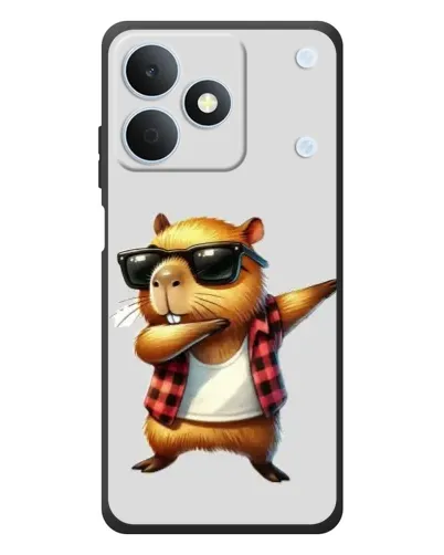 Чехол для Realme Note 80 с картинкой «Капибара рэпер даб» Чехол для Realme Note 80 с картинкой «Капибара рэпер даб»