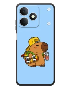 Чехол для Realme Note 80 с картинкой «Капибара на скейте» Чехол для Realme Note 80 с картинкой «Капибара на скейте»