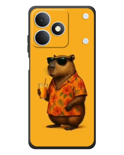 Чехол для Realme Note 80 с картинкой «Капибара на отдыхе» Чехол для Realme Note 80 с картинкой «Капибара на отдыхе»