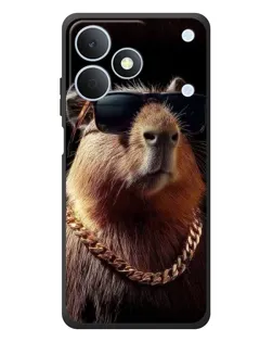 Чехол для Realme Note 80 с картинкой «Капибара золотая цепь» Чехол для Realme Note 80 с картинкой «Капибара золотая цепь»