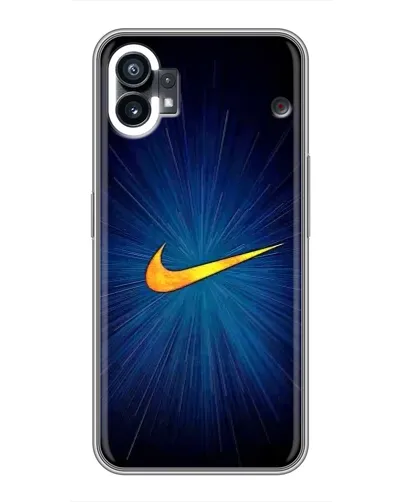Чехол для Realme P3 Ultra с картинкой «Синий пульс Nike» Чехол для Realme P3 Ultra с картинкой «Синий пульс Nike»