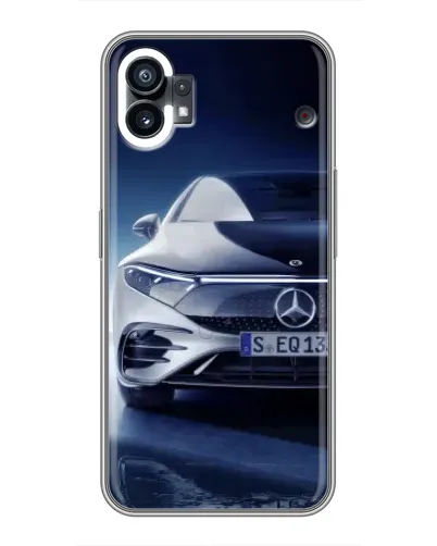 Чехол для Realme P3 Ultra с картинкой «Mercedes EQ — будущее»