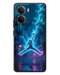 Чехол для RealMe P3 с картинкой «Jordan Gold Jumpman»