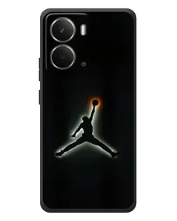 Чехол для RealMe P3 с картинкой «Jordan Gradient Logo»