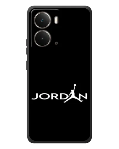 Чехол для RealMe P3 с картинкой «Jordan White Logo»
