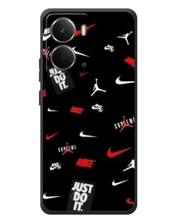 Чехол для RealMe P3 с картинкой «Nike Mix Pattern»