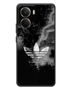 Чехол для RealMe P3 с картинкой «Абстрактный дым Adidas»