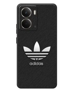 Чехол для RealMe P3 с картинкой «Adidas Карбоновая текстура»