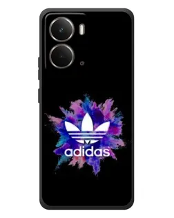 Чехол для RealMe P3 с картинкой «Взрыв красок Adidas»