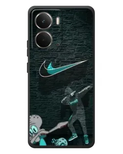 Чехол для RealMe P3 с картинкой «Спортивный арт Nike»