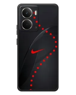 Чехол для RealMe P3 с картинкой «Абстрактный дизайн Nike»