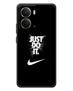 Чехол для RealMe P3 с картинкой «Текстовый принт Nike»