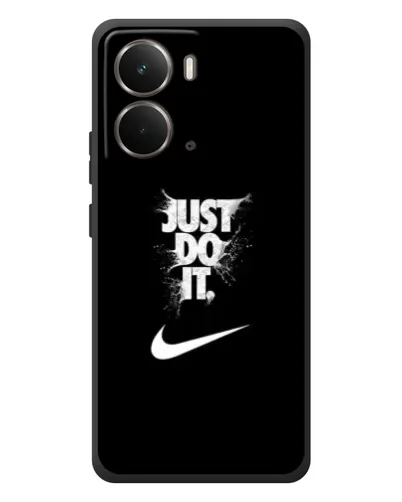 Чехол для RealMe P3 с картинкой «Текстовый принт Nike»