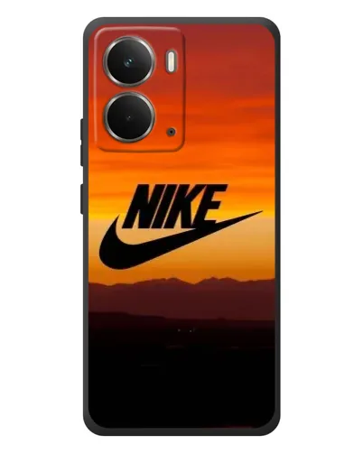 Чехол для RealMe P3 с картинкой «Nike — вечерний горизонт»