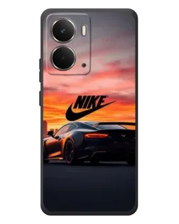 Чехол для RealMe P3 с картинкой «Nike и суперкар»
