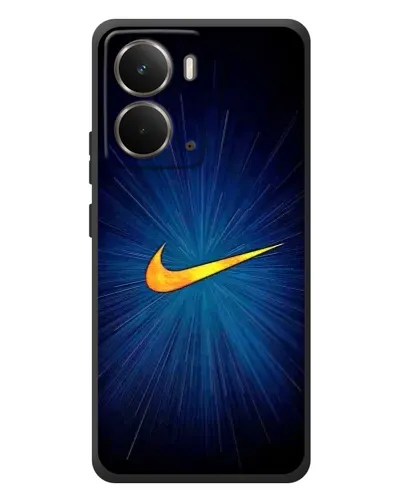 Чехол для RealMe P3 с картинкой «Синий пульс Nike» Чехол для RealMe P3 с картинкой «Синий пульс Nike»