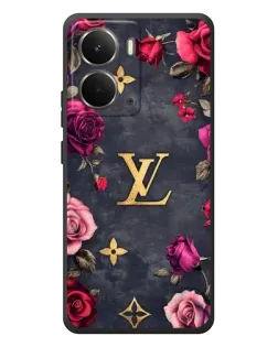 Чехол для RealMe P3 с картинкой «Цветочный Louis Vuitton»
