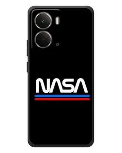 Чехол для RealMe P3 с картинкой «NASA — классика Red Blue»