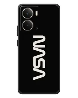 Чехол для RealMe P3 с картинкой «NASA — вертикальный логотип» Чехол для RealMe P3 с картинкой «NASA — вертикальный логотип»