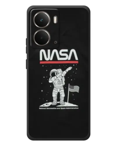 Чехол для RealMe P3 с картинкой «NASA — шагаем по Луне» Чехол для RealMe P3 с картинкой «NASA — шагаем по Луне»