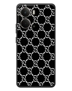 Чехол для RealMe P3 с картинкой «Gucci — сетчатый паттерн»