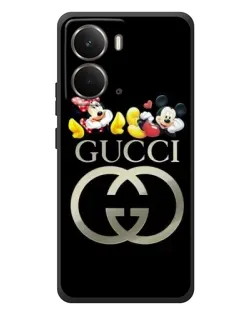 Чехол для RealMe P3 с картинкой «Gucci — герои Disney»