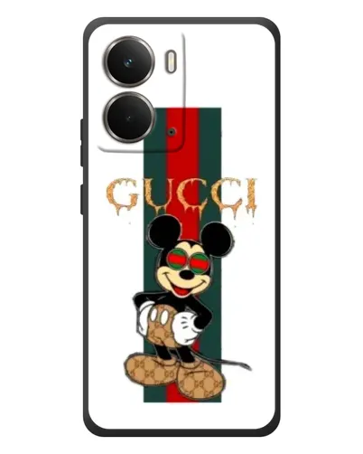 Чехол для RealMe P3 с картинкой «Микки Маус Gucci — полосы» Чехол для RealMe P3 с картинкой «Микки Маус Gucci — полосы»