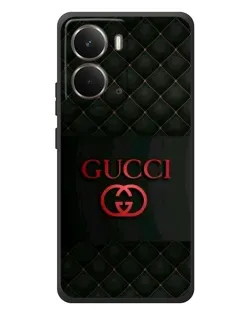 Чехол для RealMe P3 с картинкой «Gucci — стеганый черный»