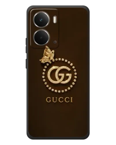 Чехол для RealMe P3 с картинкой «Gucci — золотая бабочка» Чехол для RealMe P3 с картинкой «Gucci — золотая бабочка»