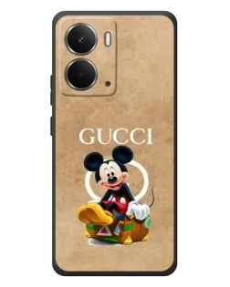 Чехол для RealMe P3 с картинкой «Микки Маус Gucci — крафт»