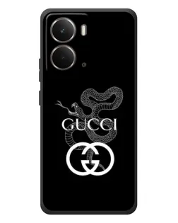 Чехол для RealMe P3 с картинкой «Gucci — серебряная змея»