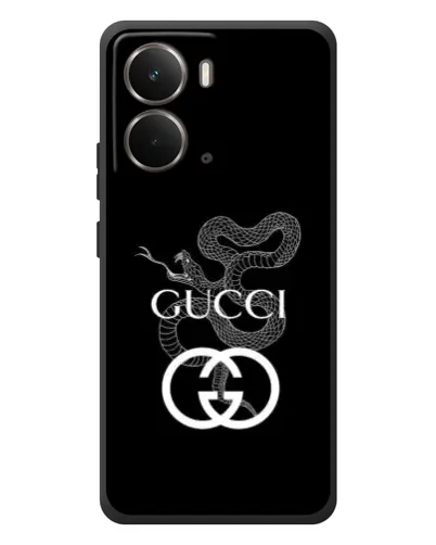 Чехол для RealMe P3 с картинкой «Gucci — серебряная змея» Чехол для RealMe P3 с картинкой «Gucci — серебряная змея»