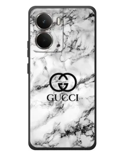 Чехол для RealMe P3 с картинкой «Gucci — мраморный шик»