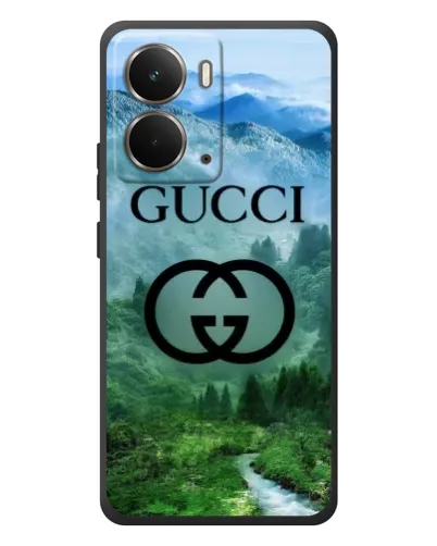Чехол для RealMe P3 с картинкой «Gucci — горный пейзаж» Чехол для RealMe P3 с картинкой «Gucci — горный пейзаж»