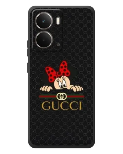 Чехол для RealMe P3 с картинкой «Минни Маус Gucci — черный» Чехол для RealMe P3 с картинкой «Минни Маус Gucci — черный»