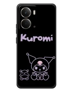 Чохол для RealMe P3 з картинкою «Kuromi — чорний мінімалізм» Чохол для RealMe P3 з картинкою «Kuromi — чорний мінімалізм»