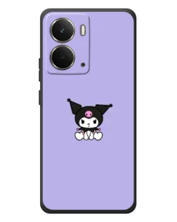 Чехол для RealMe P3 с картинкой «Kuromi — фиолетовый минимализм»