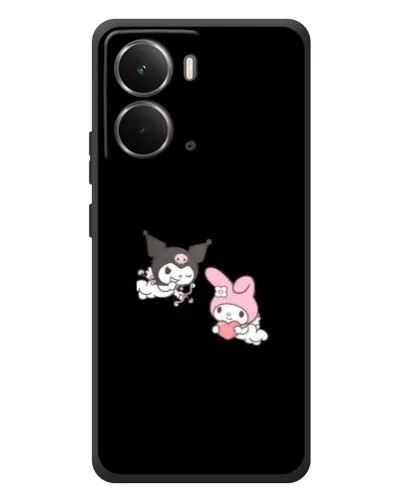 Чехол для RealMe P3 с картинкой «My Melody и Kuromi»