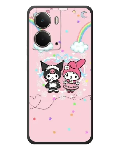Чехол для RealMe P3 с картинкой «My Melody и Kuromi»