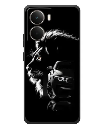 Чохол для RealMe P3 з картинкою «BMW та лев» Чохол для RealMe P3 з картинкою «BMW та лев»