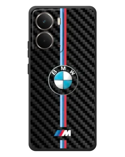 Чохол для RealMe P3 з картинкою «Емблема BMW та карбон» Чохол для RealMe P3 з картинкою «Емблема BMW та карбон»