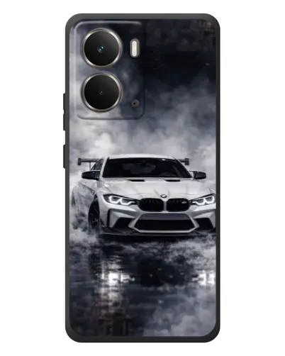 Чохол для RealMe P3 з картинкою «BMW крізь туман» Чохол для RealMe P3 з картинкою «BMW крізь туман»