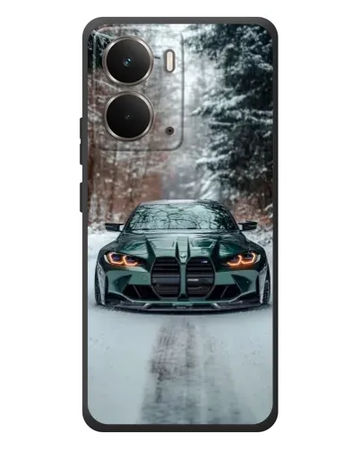 Чохол для RealMe P3 з картинкою «BMW у зимовому лісі» Чохол для RealMe P3 з картинкою «BMW у зимовому лісі»