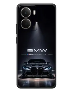 Чохол для RealMe P3 з картинкою «BMW крізь нічне місто»