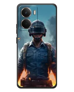 Чохол для RealMe P3 з картинкою «PUBG — реалістичний герой»