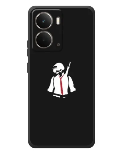 Чохол для RealMe P3 з картинкою «PUBG — силует воїна» Чохол для RealMe P3 з картинкою «PUBG — силует воїна»