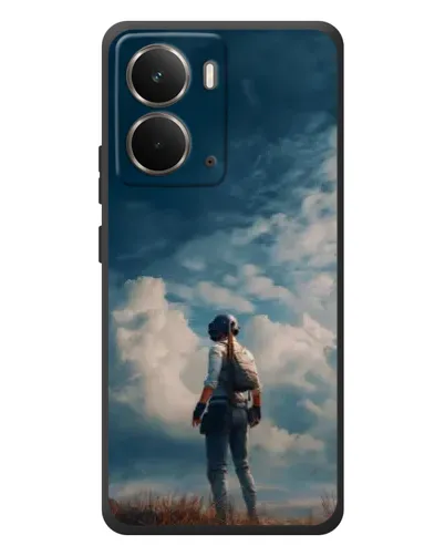 Чохол для RealMe P3 з картинкою «Герой PUBG на скелі» Чохол для RealMe P3 з картинкою «Герой PUBG на скелі»